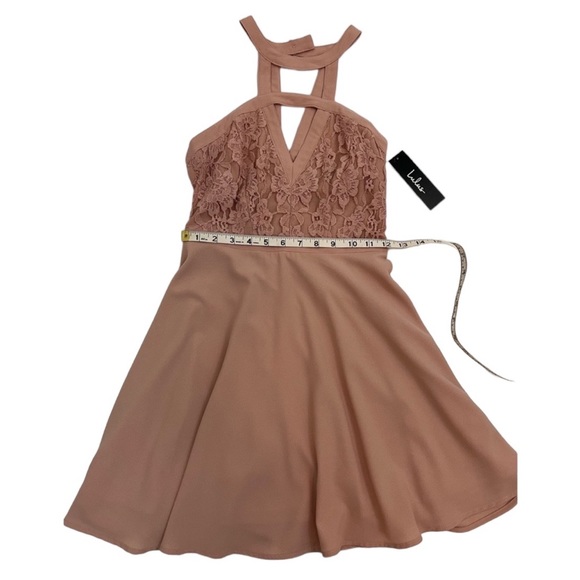 Lulu’s Pink Cocktail Dress - Picture 7 of 9
